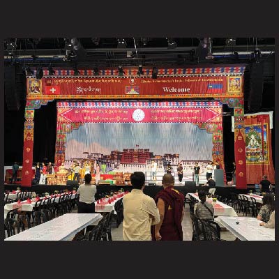 Tibetan Traditional Stage Design and Print
